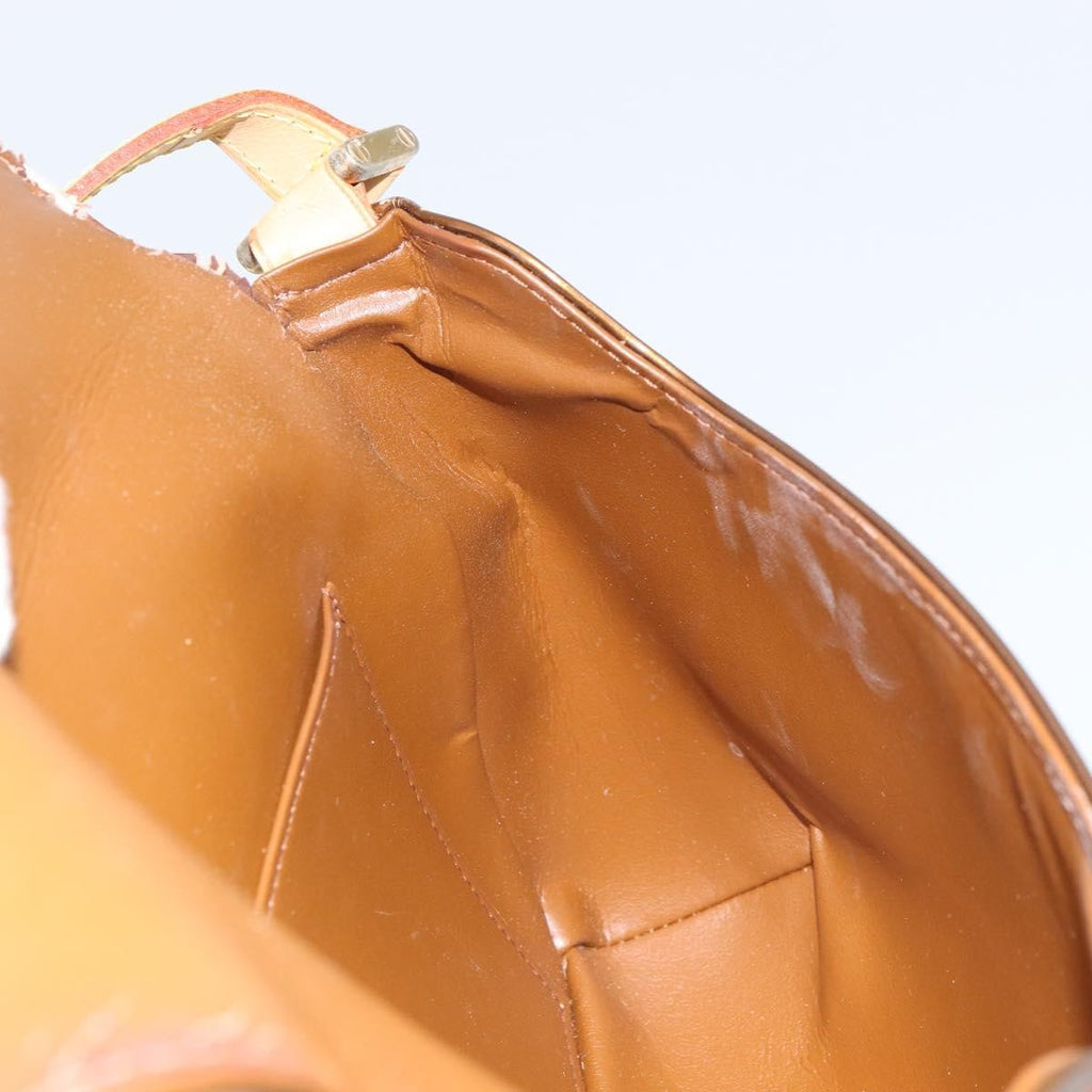 Louis Vuitton Thompson Street Handbag Monogram Vernis Brown Patent_Leather Shoulder Bag