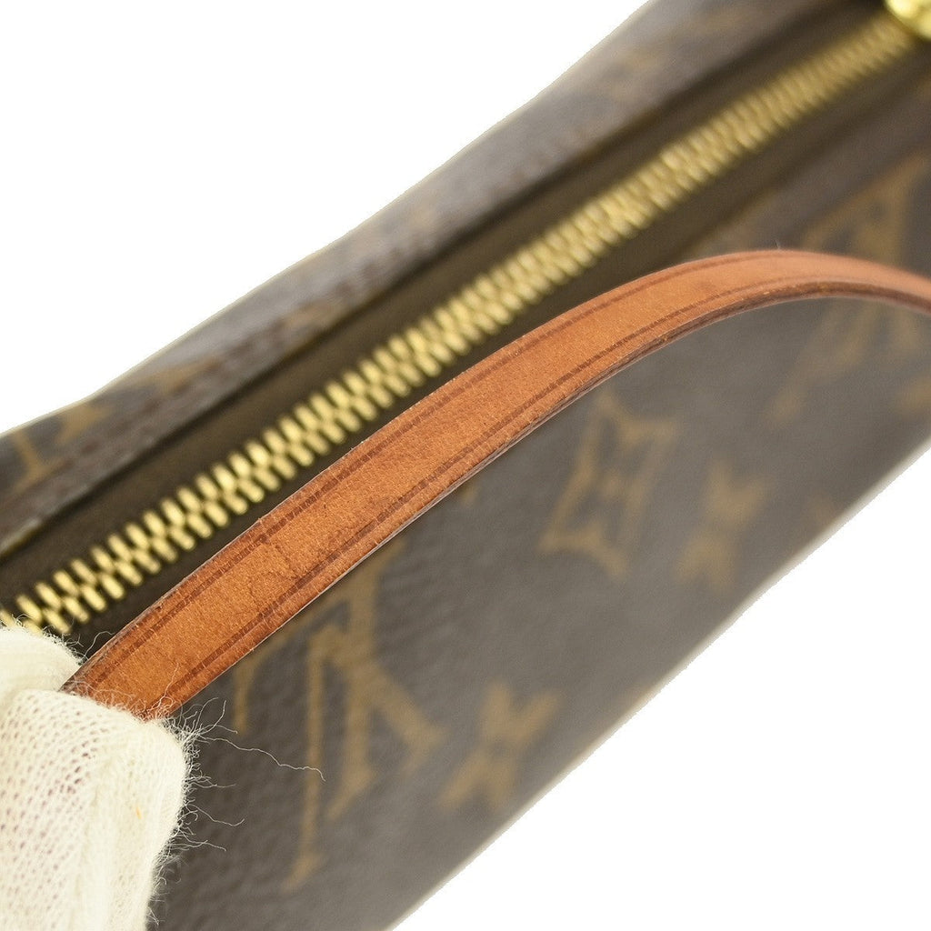 Louis Vuitton Papillon Pochette Monogram Canvas Brown Canvas Clutche & Pouche Bag