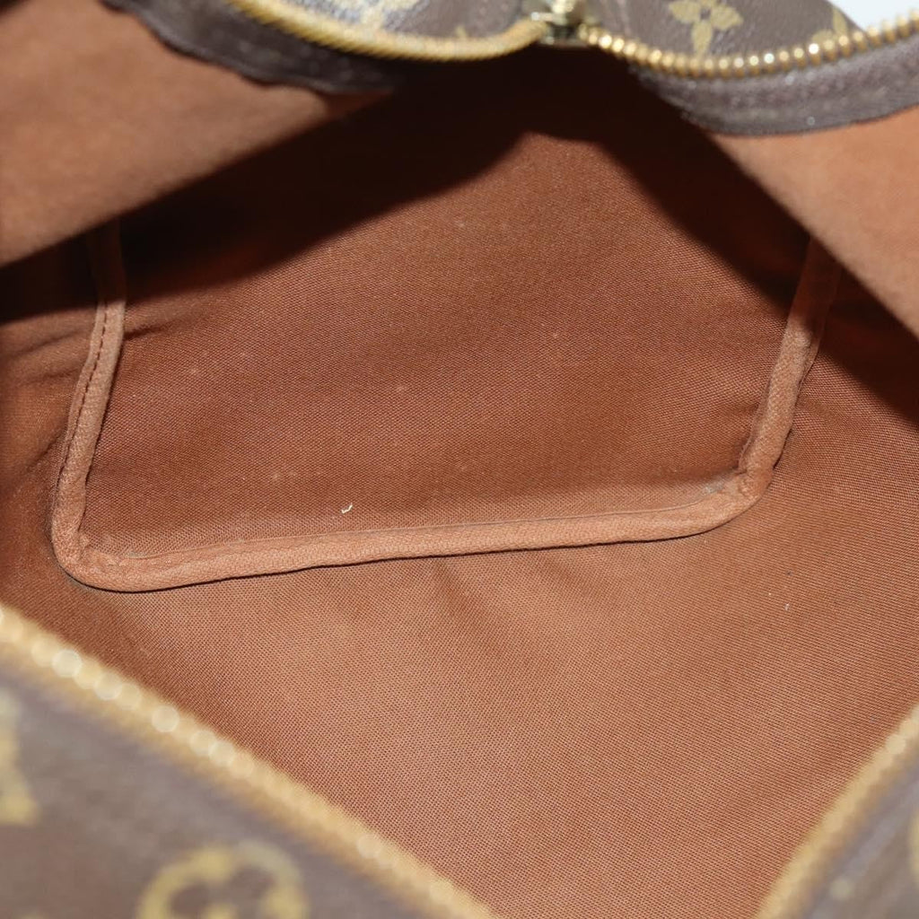 Louis Vuitton Keepall Bag Monogram Canvas Brown Canvas Travel Bag