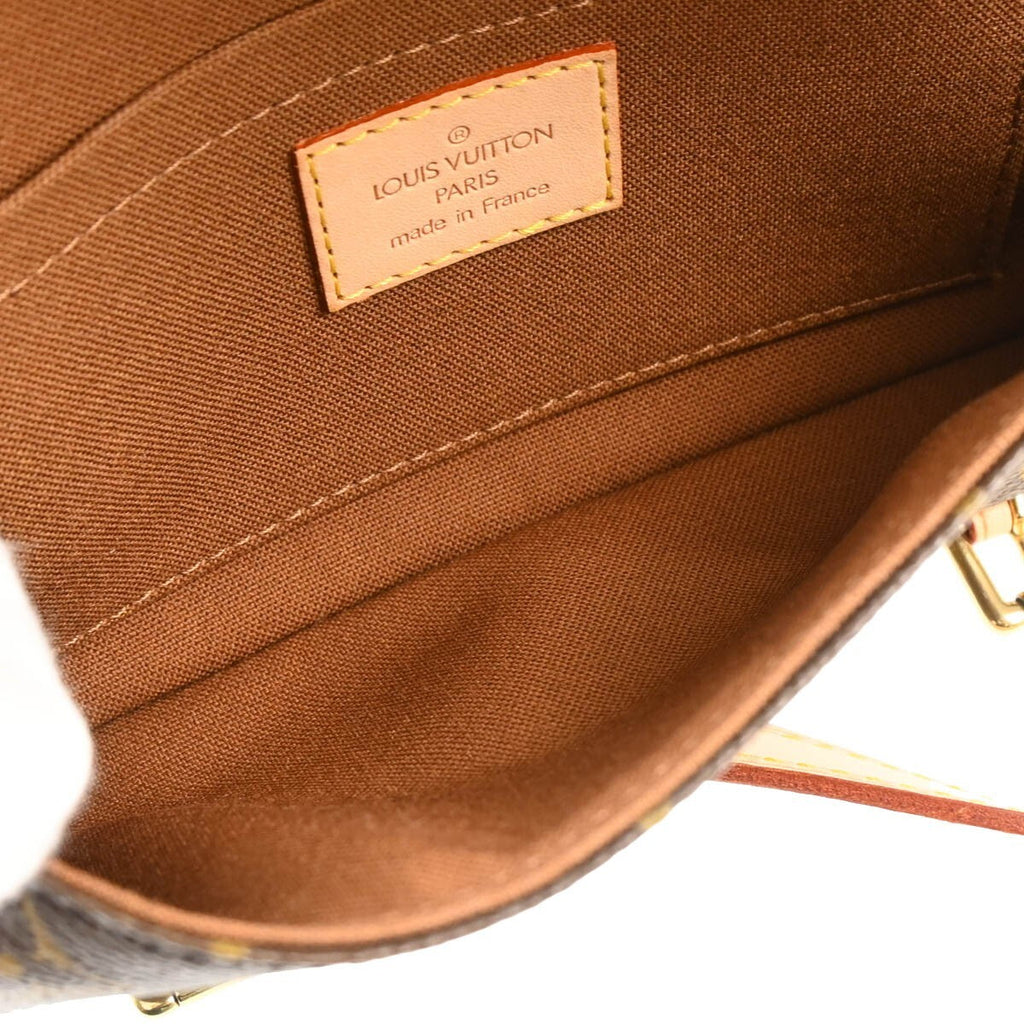 Louis Vuitton Marelle Waist Bag Monogram Canvas Brown Canvas Clutche & Pouche Bag