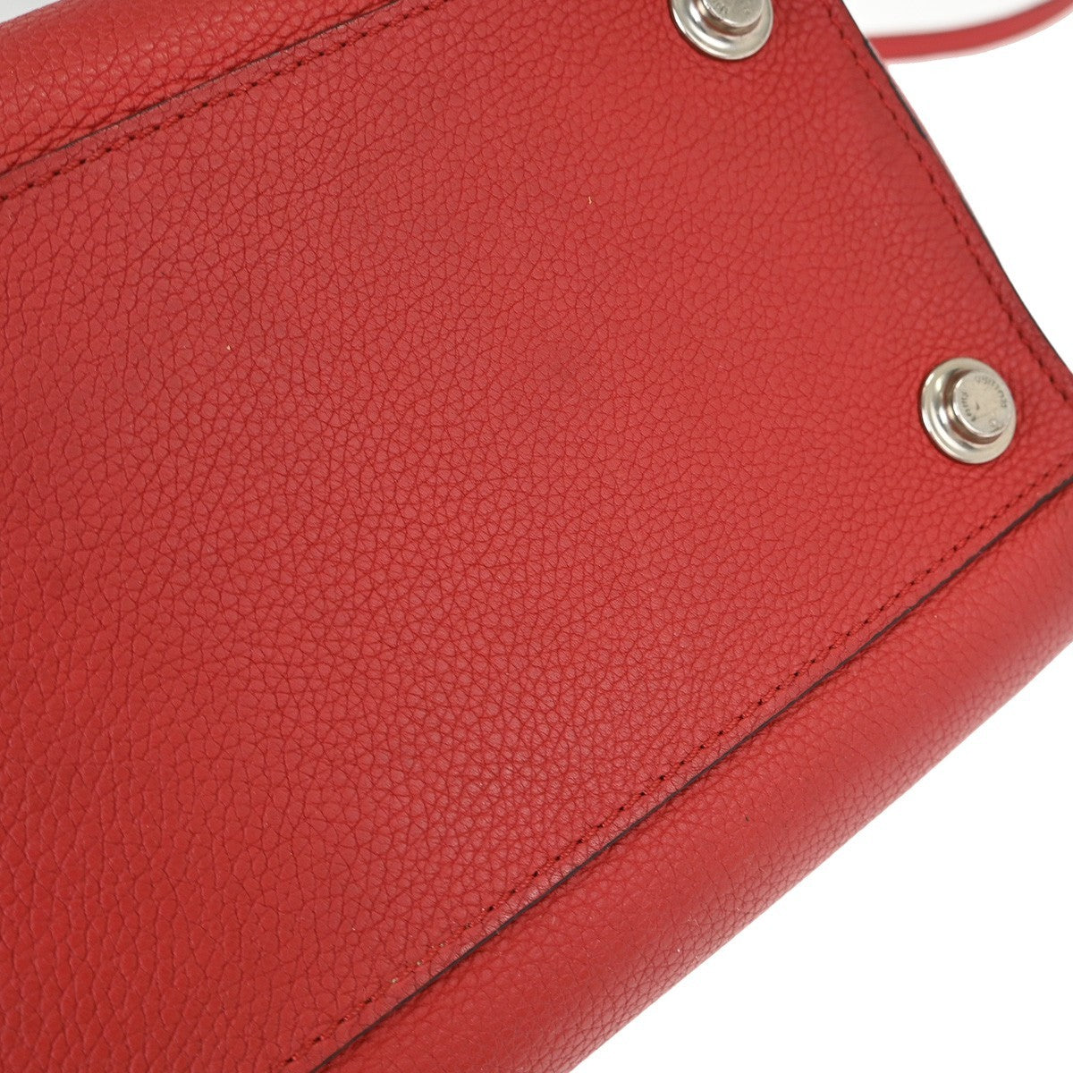 Louis Vuitton City Steamer Handbag Leather Red Leather Tote Bag