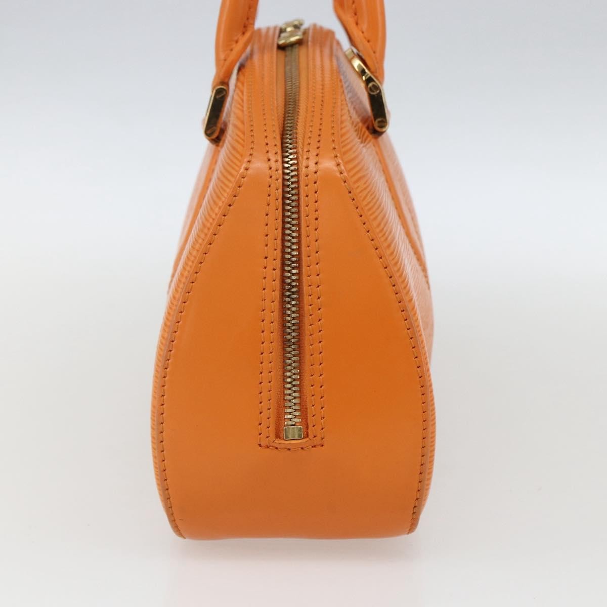 Louis Vuitton Jasmin Bag Epi Leather Orange Leather Handbag