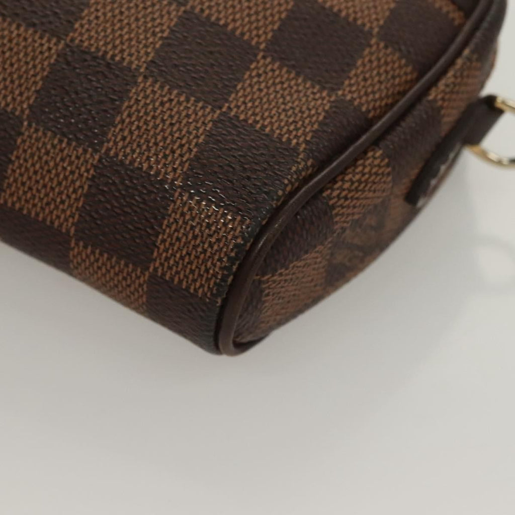 Louis Vuitton Ipanema Handbag Damier Brown Canvas Shoulder Bag