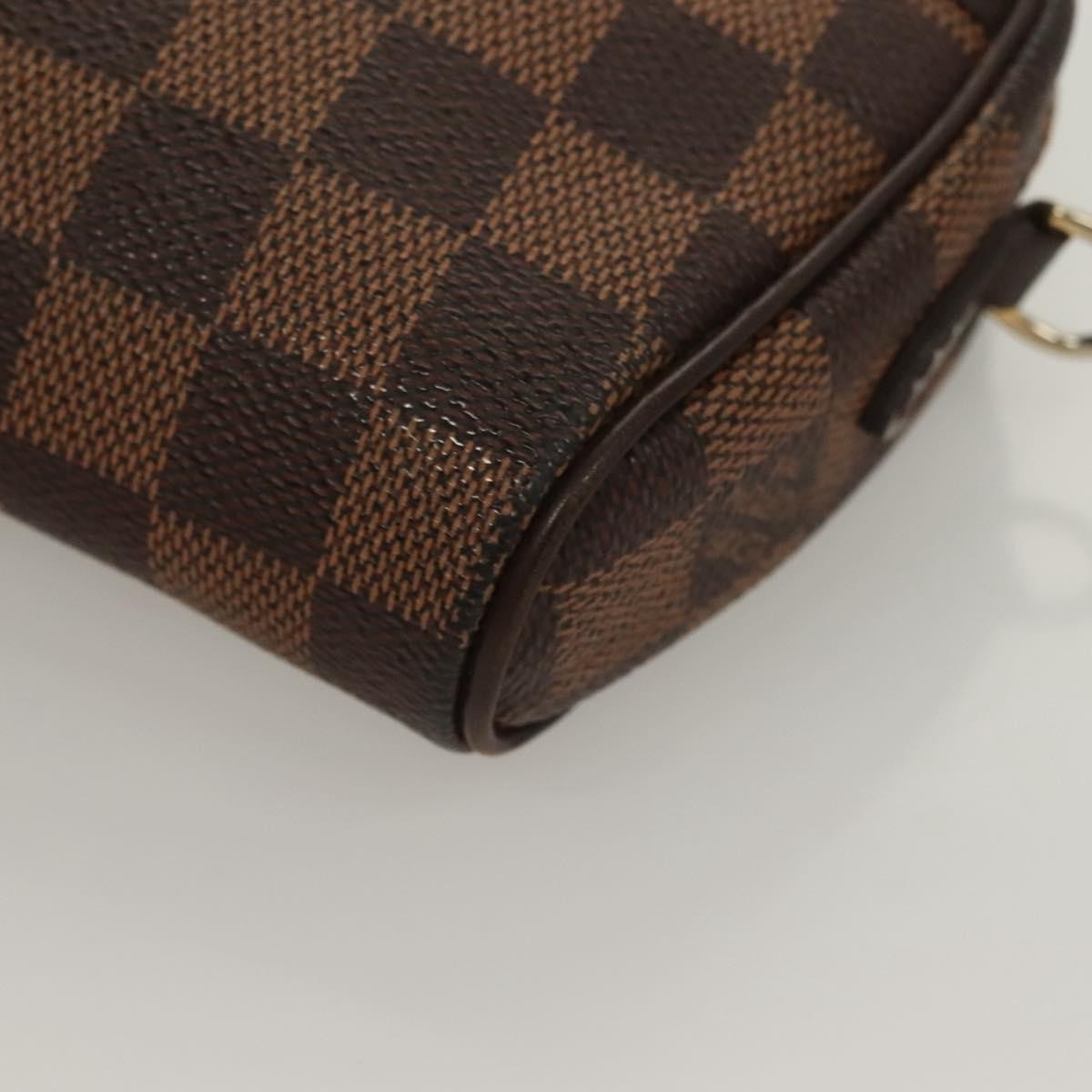 Louis Vuitton Ipanema Handbag Damier Brown Canvas Shoulder Bag