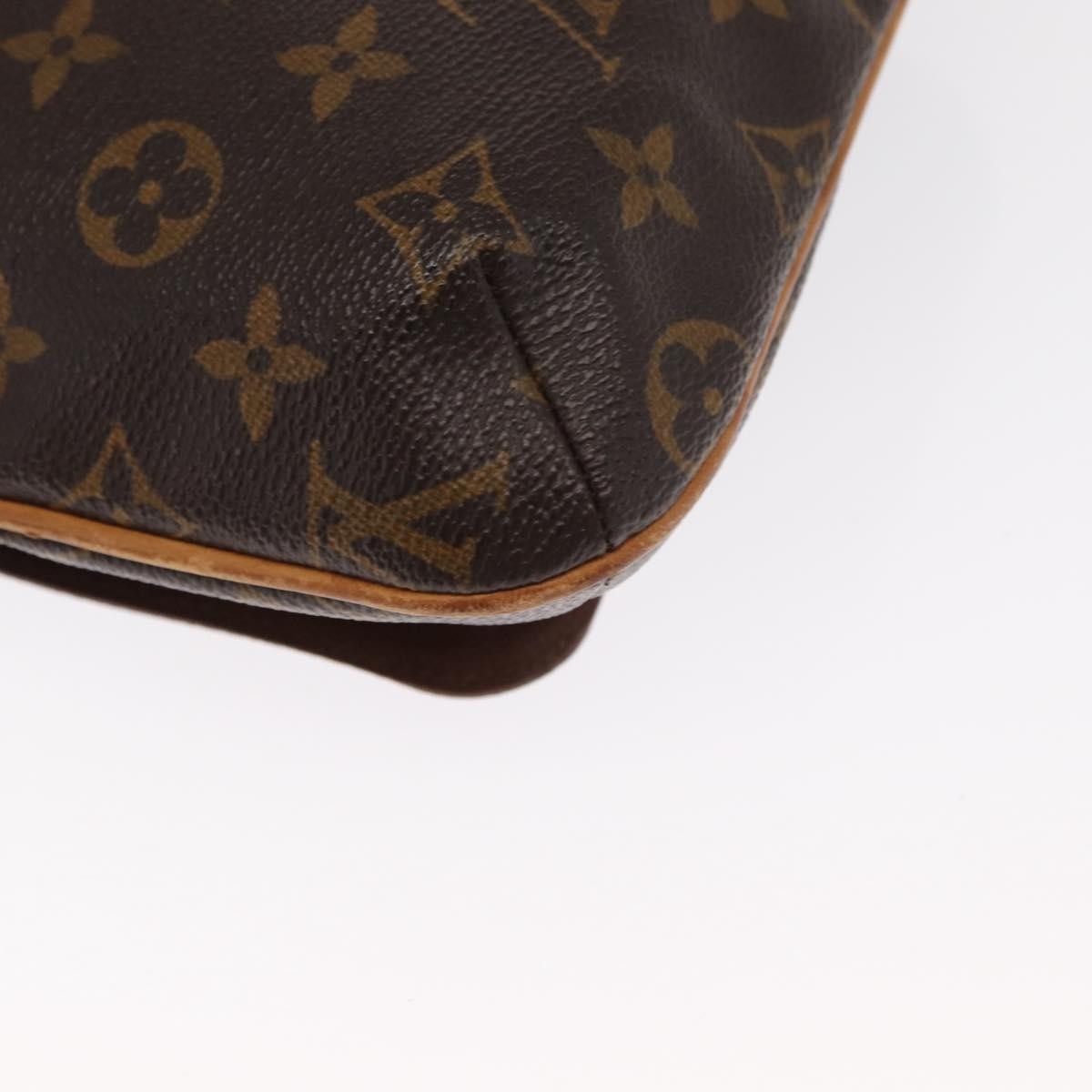 Louis Vuitton Musette Salsa Handbag Monogram Canvas Brown Canvas Shoulder Bag