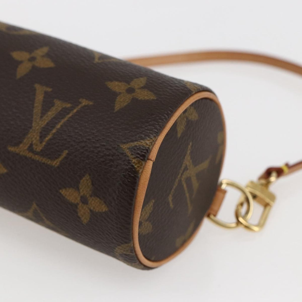 Louis Vuitton Papillon Pochette Monogram Canvas Brown Canvas Clutche & Pouche Bag