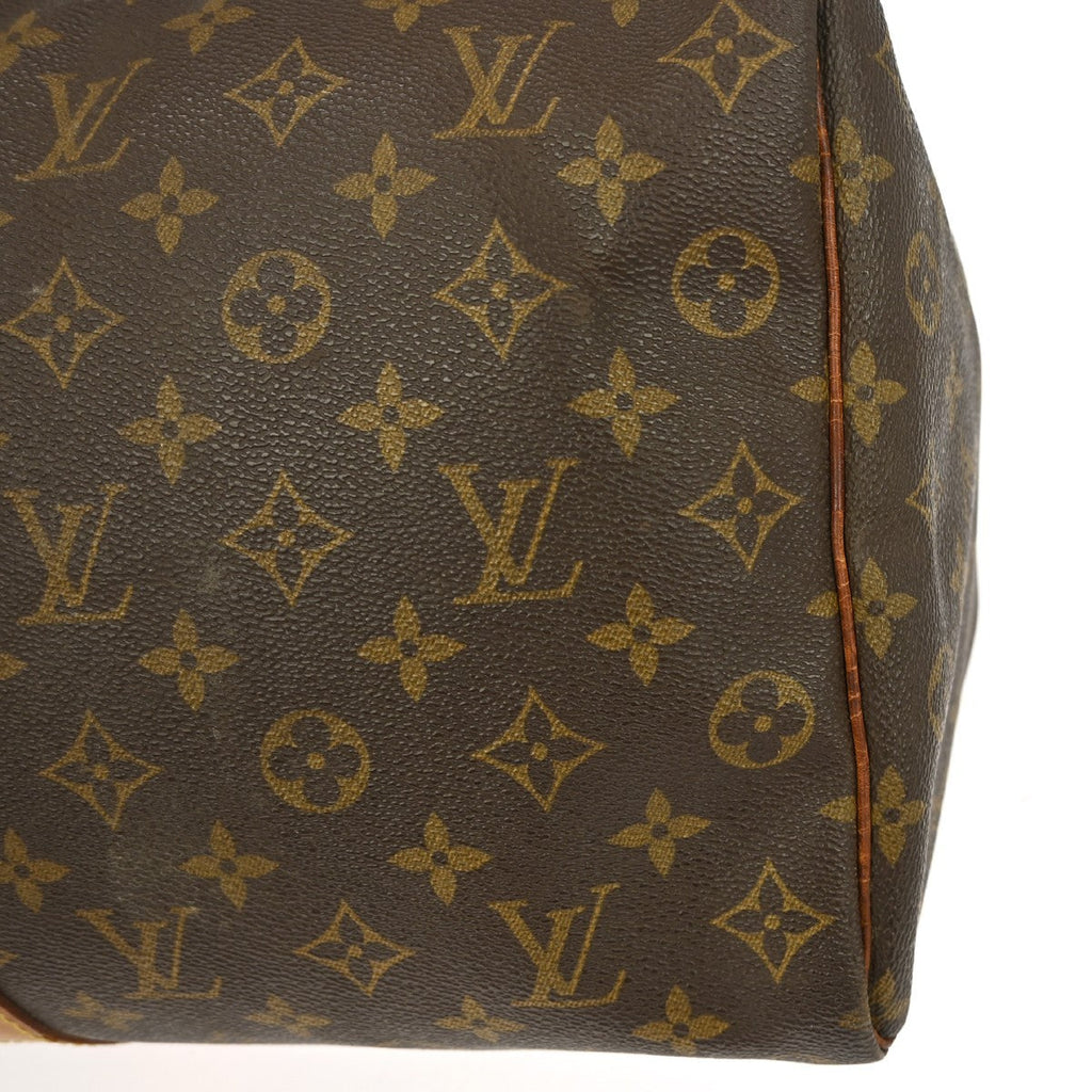 Louis Vuitton Keepall Bag Monogram Canvas Brown Canvas Travel Bag