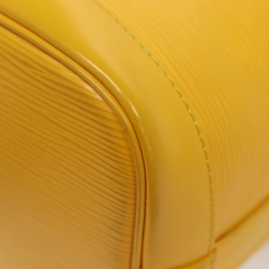 Louis Vuitton Noe Handbag Epi Leather Yellow Leather Bag