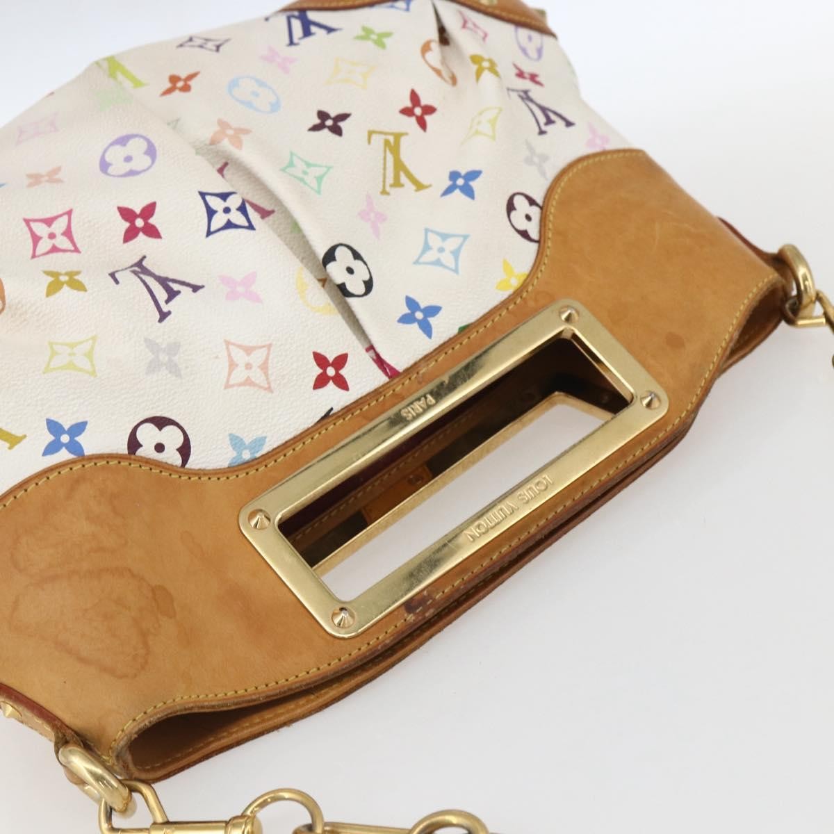 Louis Vuitton Judy Handbag Monogram Multicolor Multicolour Canvas Handbag