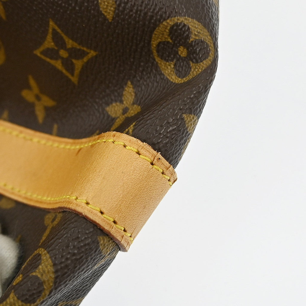 Louis Vuitton Keepall Bag Monogram Canvas Brown Canvas Travel Bag