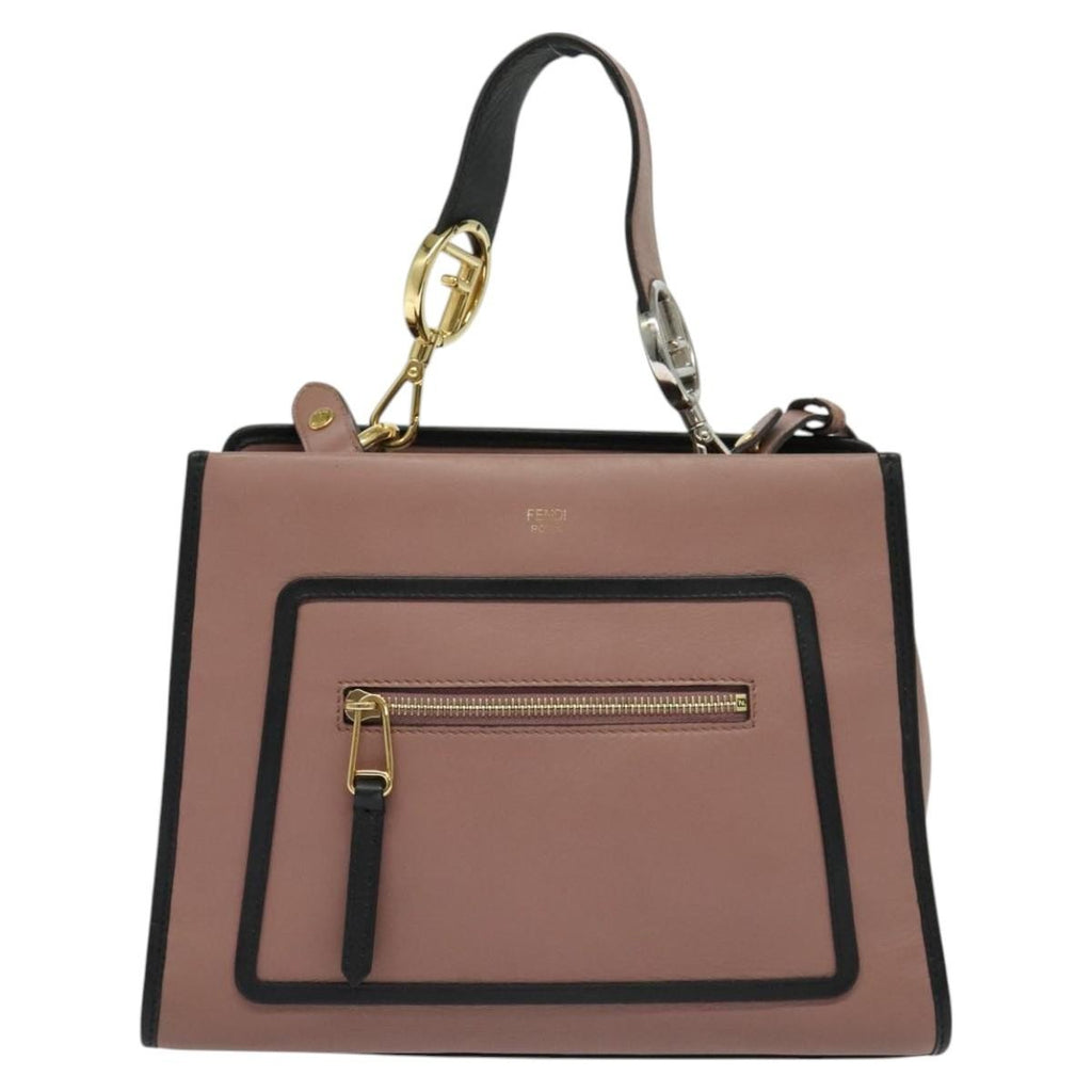 Fendi Runaway Bag Leather Pink Leather Bag
