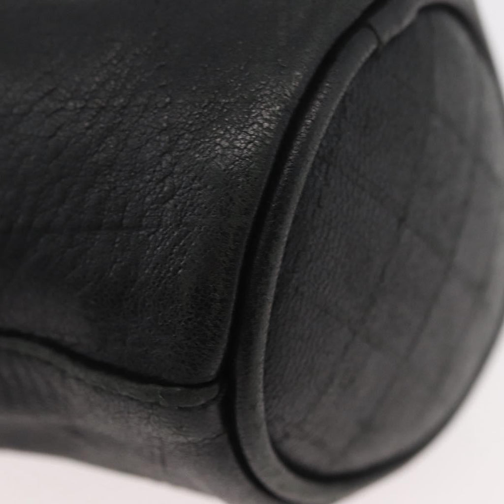 Chanel Camellia Clutch Bag Leather Black Leather Clutche & Pouche Bag