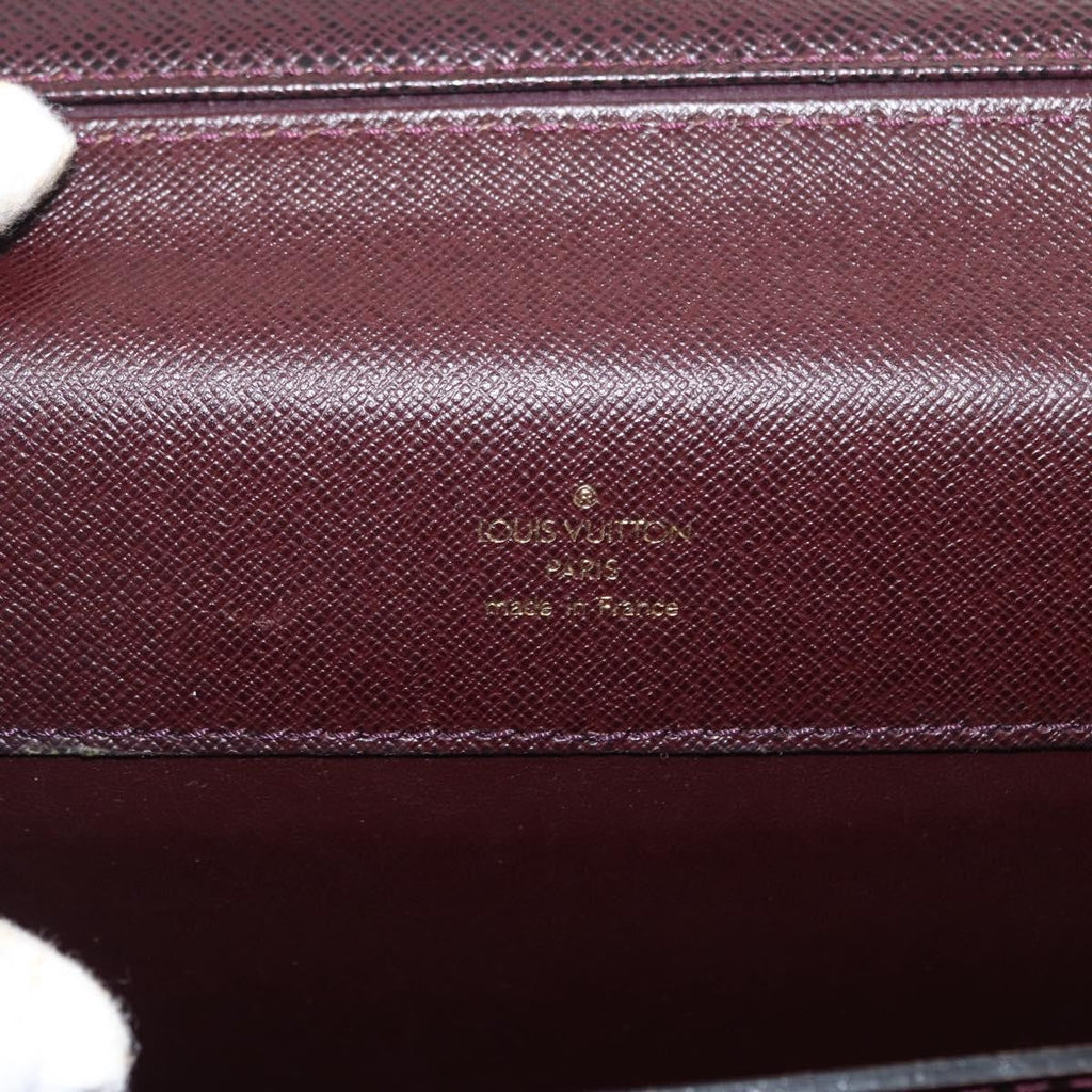 Louis Vuitton Pilot Briefcase Taiga Leather Brown Leather Briefcase Bag