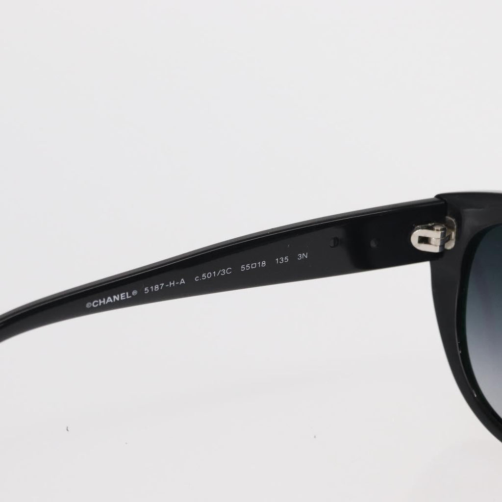 Chanel Camélia Sunglasses Plastic Black Plastic Sunglasse Accessory