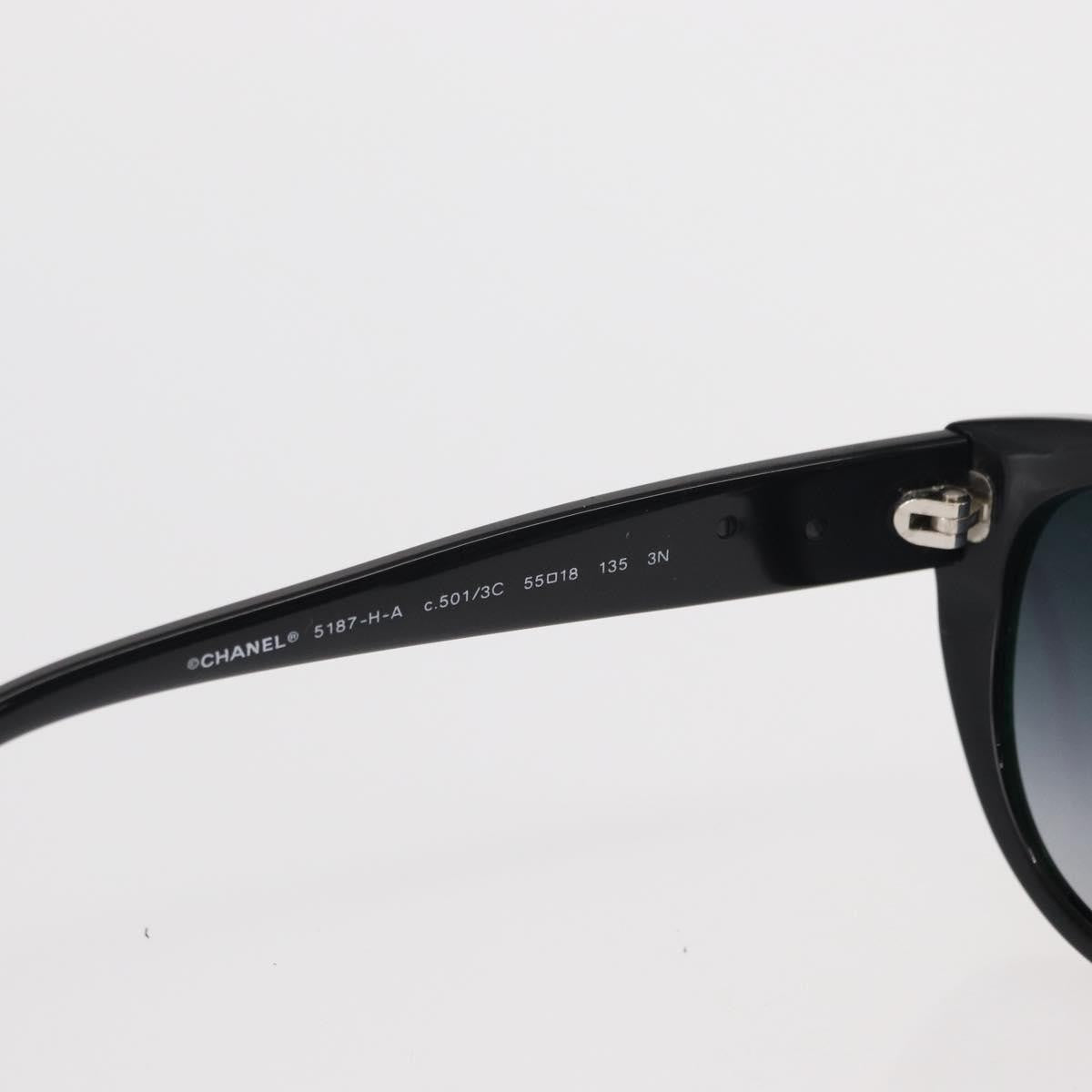 Chanel Camélia Sunglasses Plastic Black Plastic Sunglasse Accessory