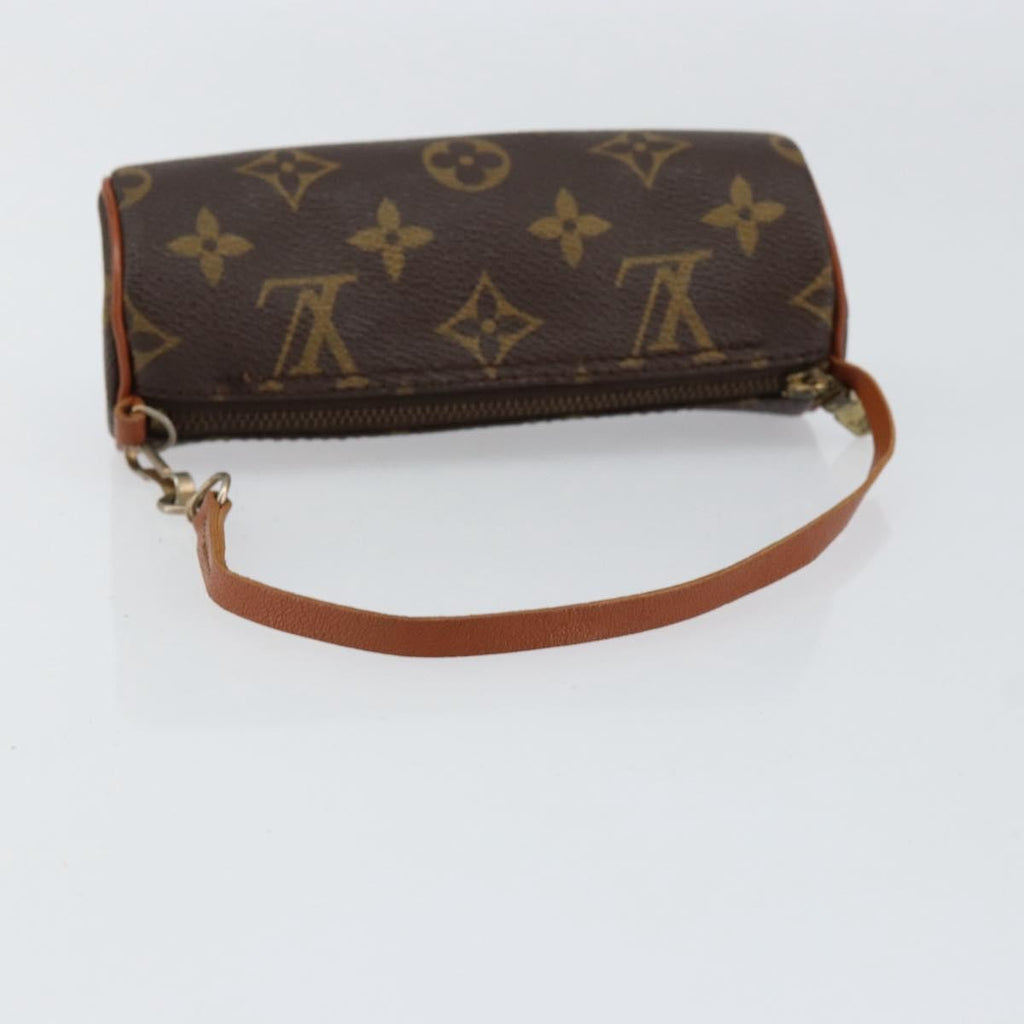 Louis Vuitton Papillon Pochette Monogram Canvas Brown Canvas Clutche & Pouche Bag