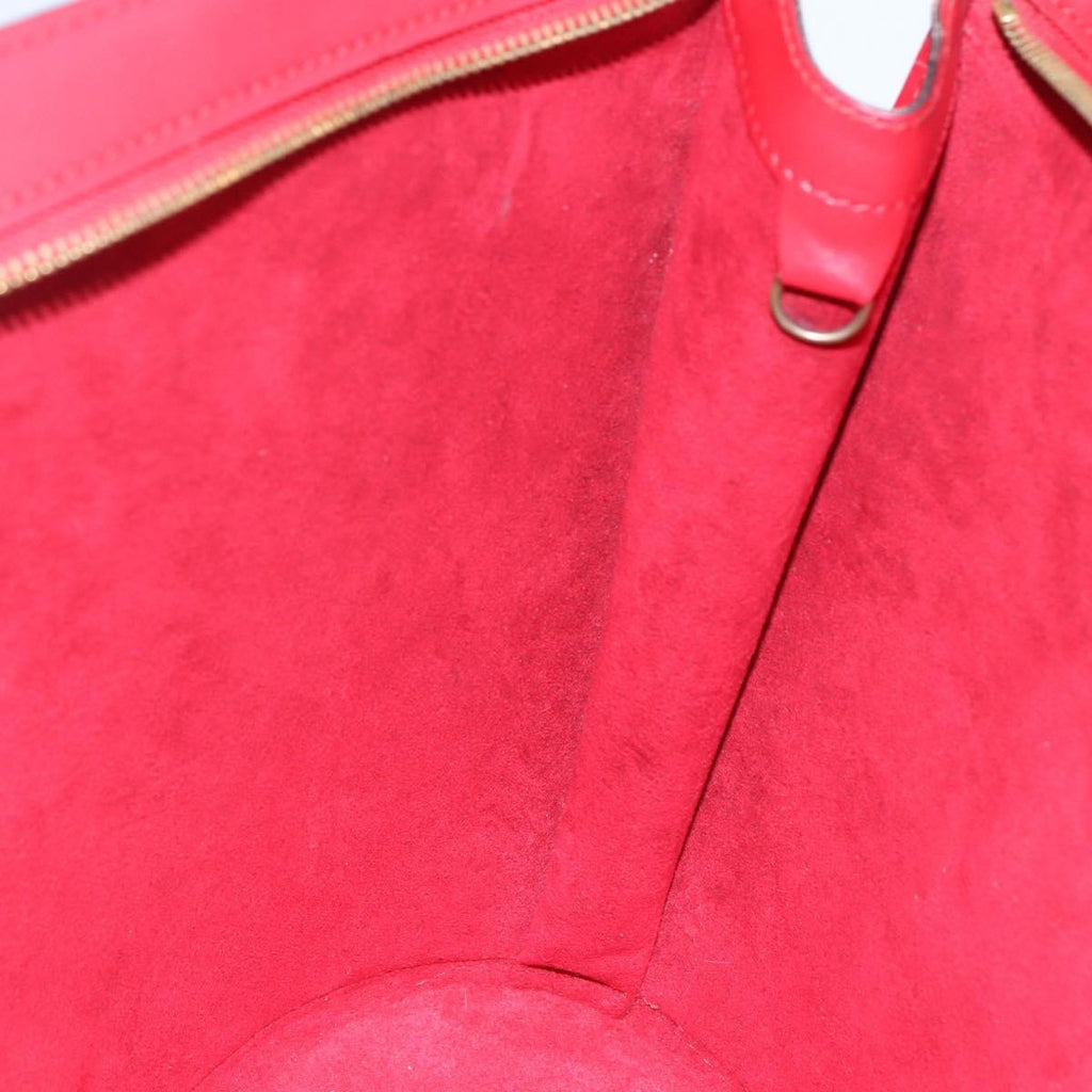 Louis Vuitton Saint Jacques Handbag Epi Leather Red Leather Shoulder Bag