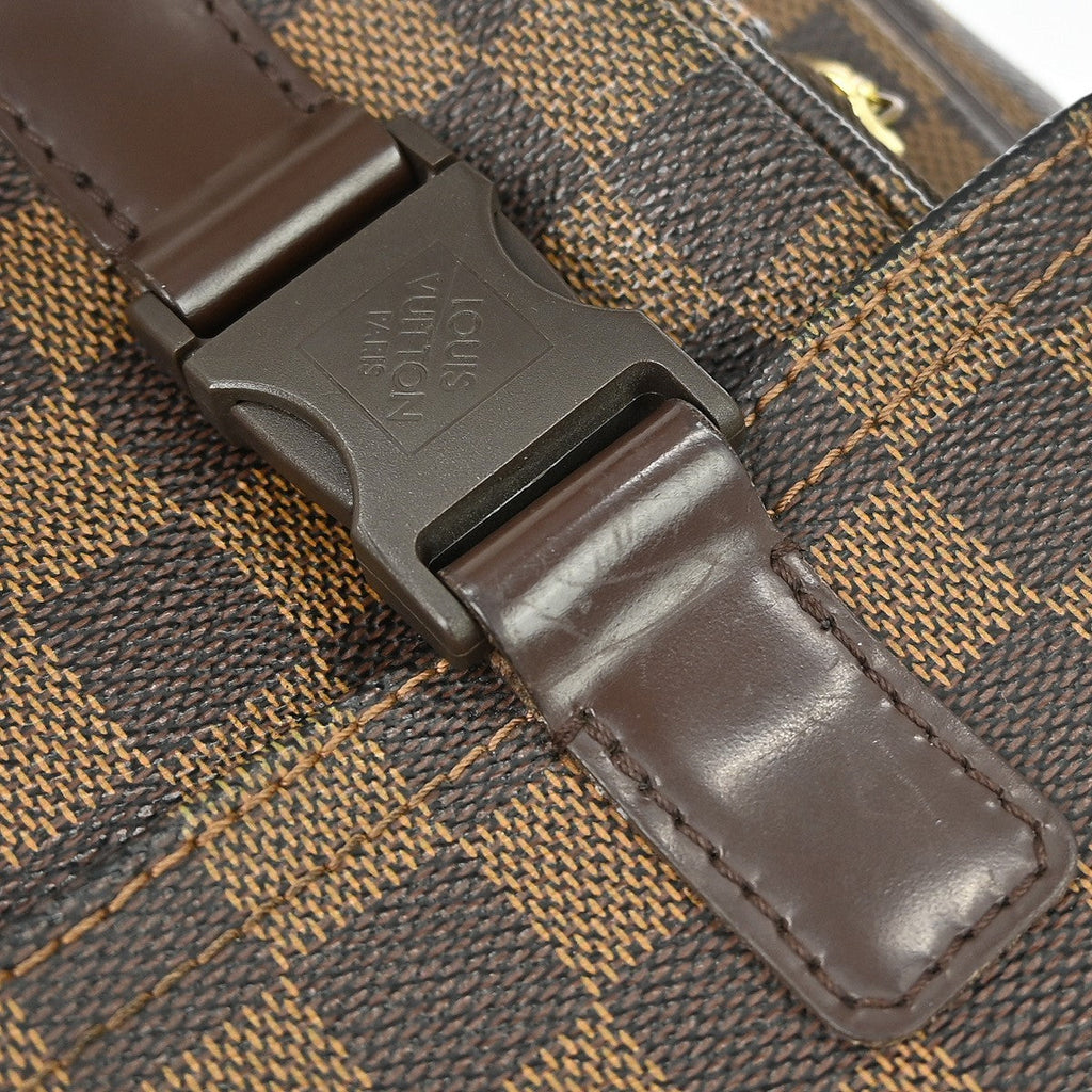 Louis Vuitton Melville Messenger Bag Damier Brown Canvas Shoulder Bag