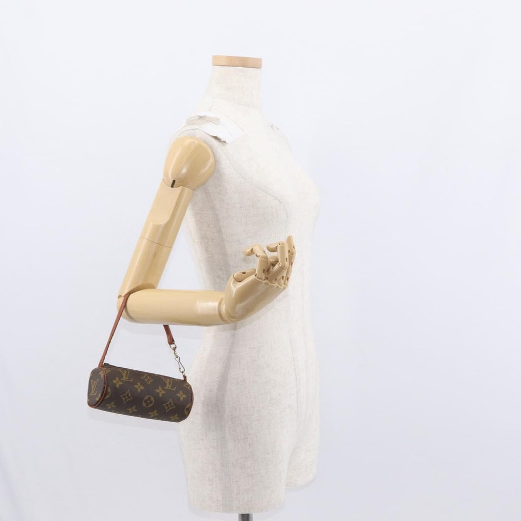 Louis Vuitton Papillon Pochette Monogram Canvas Brown Canvas Clutche & Pouche Bag
