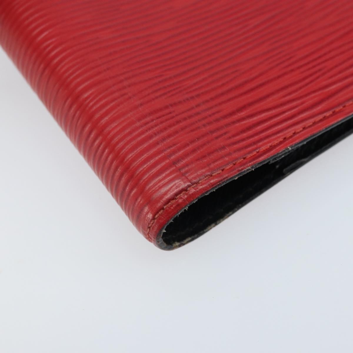 Louis Vuitton Agenda Cover Epi Leather Red Leather Wallets Accessory
