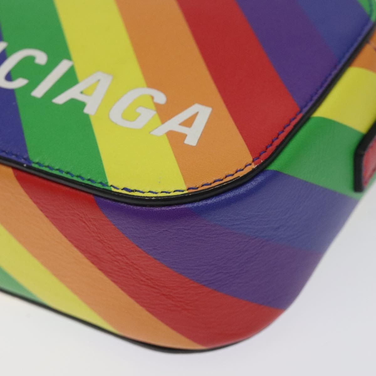Balenciaga Everyday Camera Bag Printed Leather Multicolour Leather Shoulder Bag