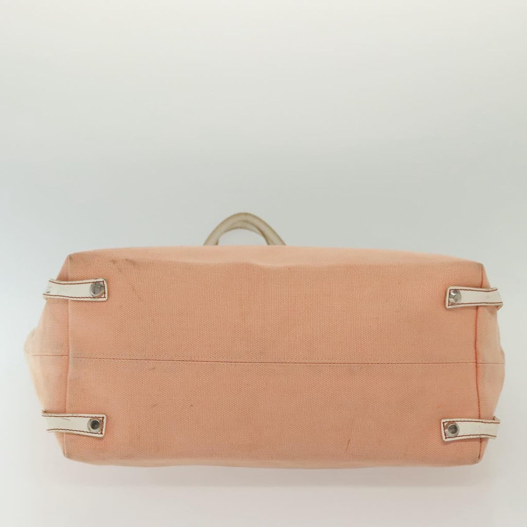 Burberry Blue Label Tote Bag Canvas Pink Canvas Tote Bag