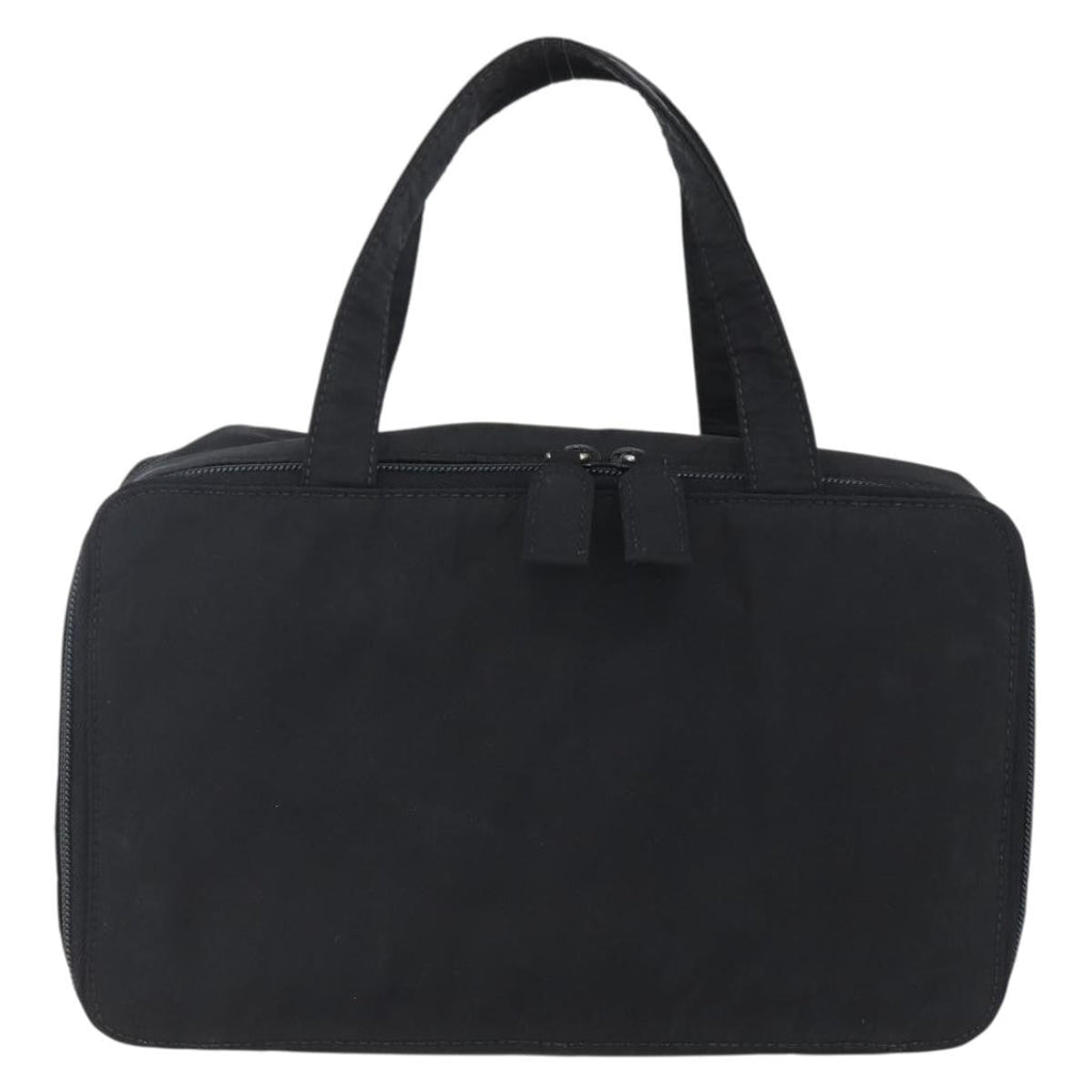 Prada Vintage Handbag Tessuto Black Nylon Handbag
