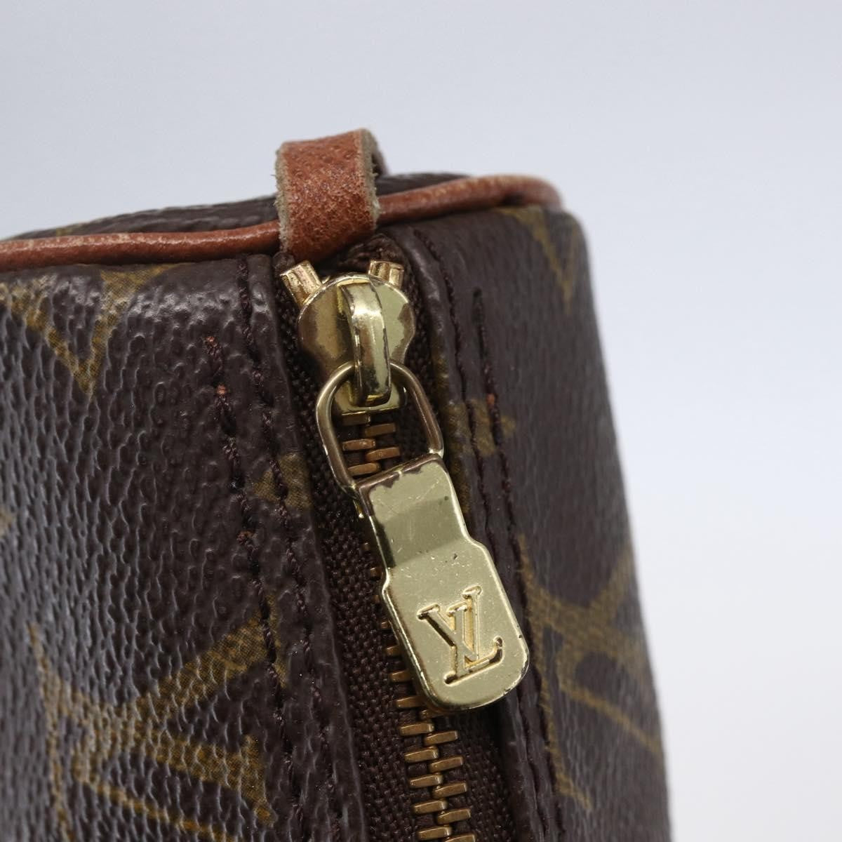 Louis Vuitton Papillon Pochette Monogram Canvas Brown Canvas Clutche & Pouche Bag
