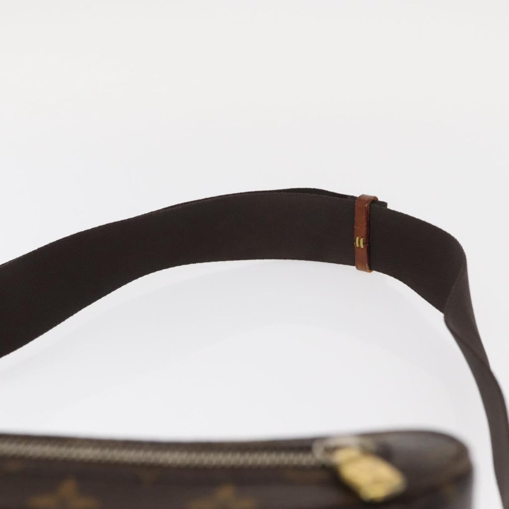 Louis Vuitton Geronimos Waist Bag Monogram Canvas Brown Canvas Shoulder Bag