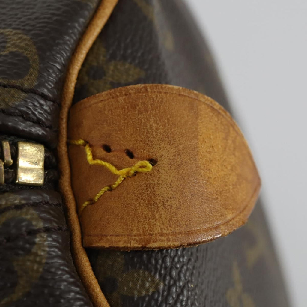 Louis Vuitton Keepall Bag Monogram Canvas Brown Canvas Travel Bag