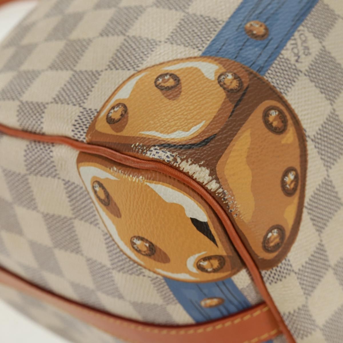 Louis Vuitton Speedy Bandouliere Bag Limited Edition Summer Trunks Monogram Canvas Multicolour Canvas Handbag