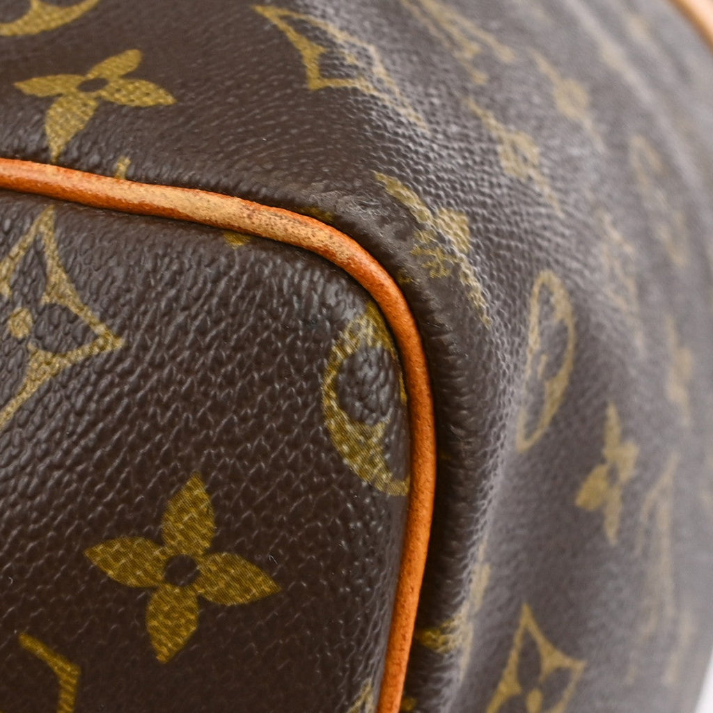 Louis Vuitton Keepall Bag Monogram Canvas Brown Canvas Travel Bag