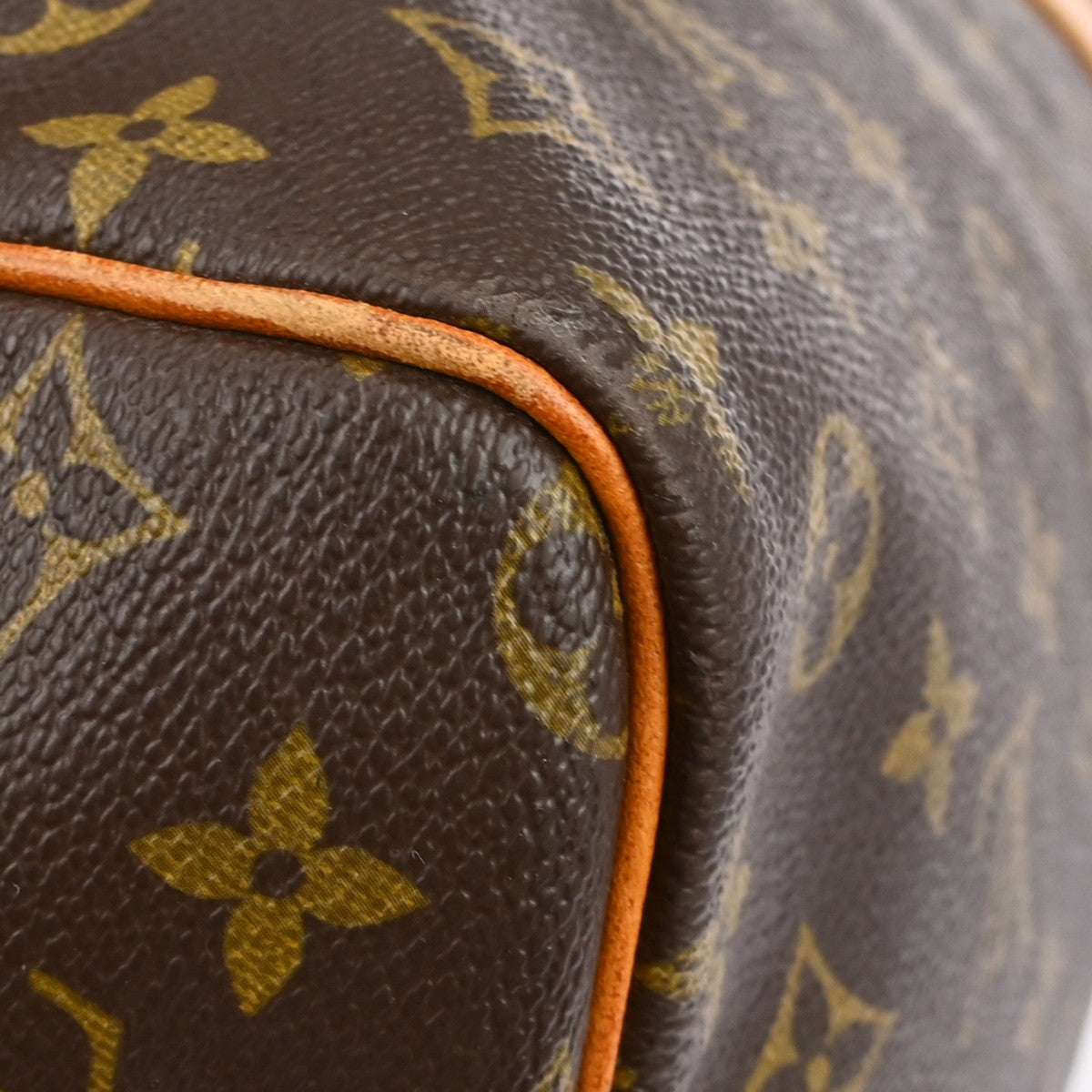 Louis Vuitton Keepall Bag Monogram Canvas Brown Canvas Travel Bag
