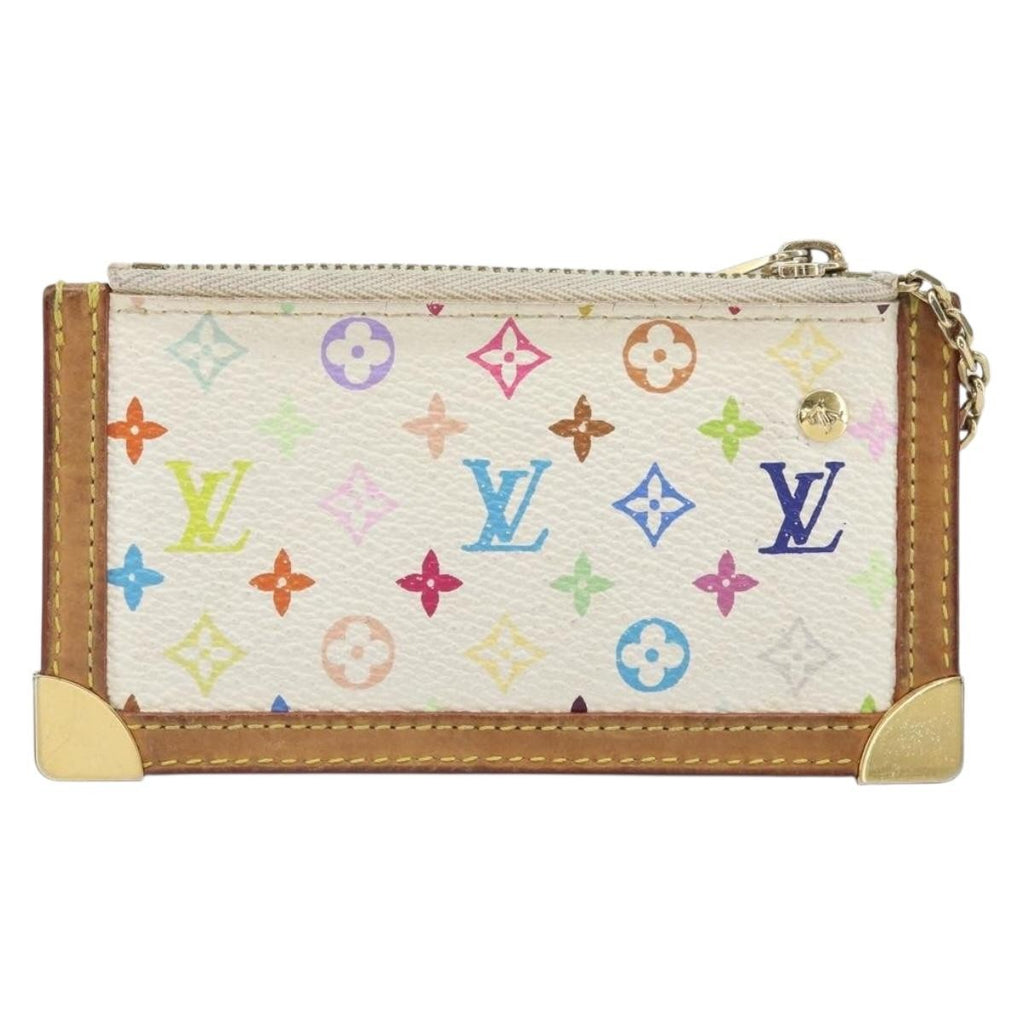 Louis Vuitton Pochette Clés Monogram Canvas Multicolour Canvas Wallets Accessory