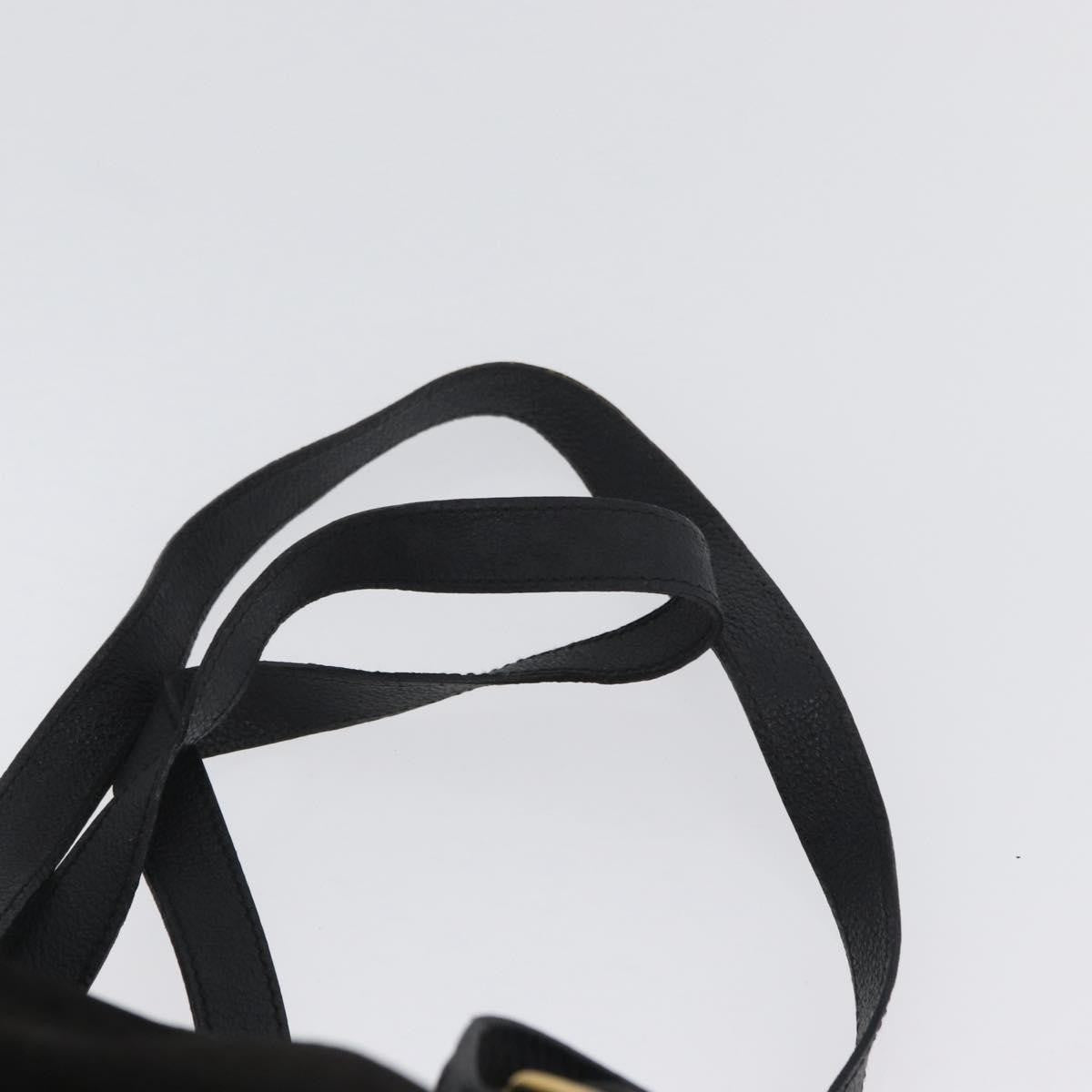 Gucci Gucci Bamboo Backpack Daim Black Suede Backpack Bag (Pre-Owned)