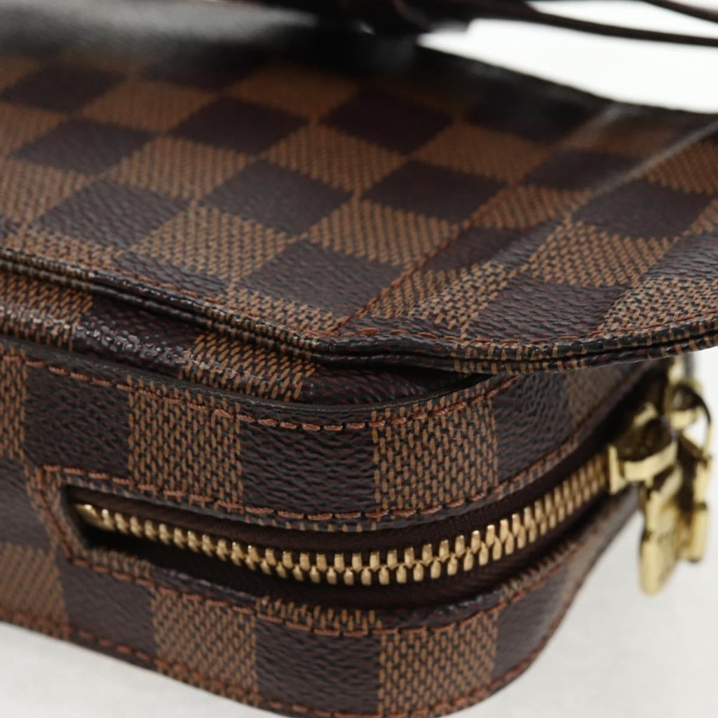Louis Vuitton Geronimos Waist Bag Damier Brown Canvas Shoulder Bag