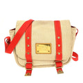 Louis Vuitton Antigua Besace Messenger Bag Canvas Beige Canvas Shoulder Bag