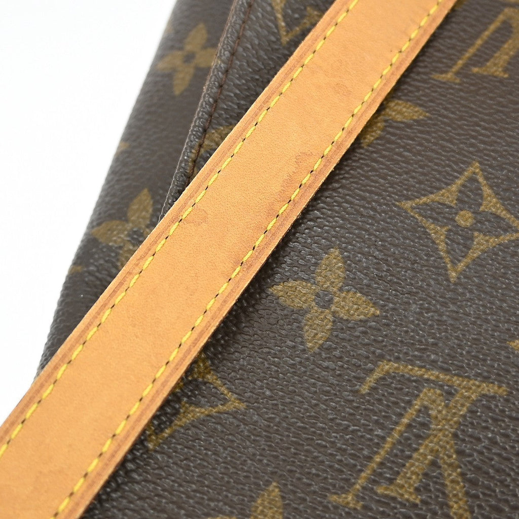 Louis Vuitton Musette Salsa Handbag Monogram Canvas Brown Canvas Shoulder Bag
