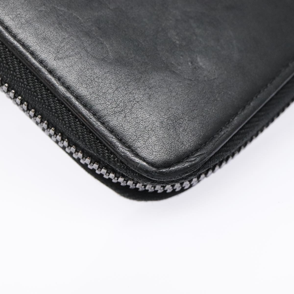 Louis Vuitton Zippy Wallet Vertical Monogram Shadow Leather Black Leather Wallets Accessory