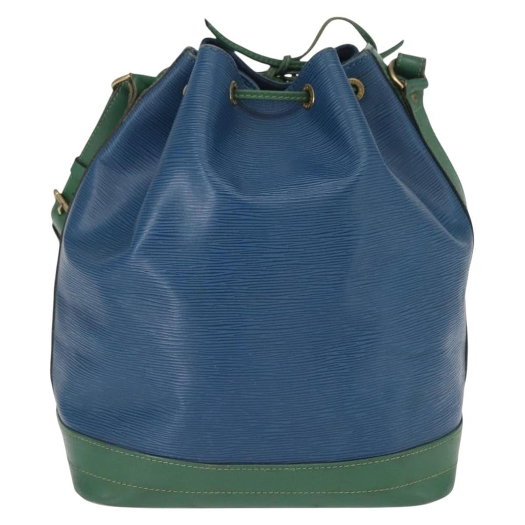 Louis Vuitton Bicolor Noe Handbag Epi Leather Blue Leather Shoulder Bag