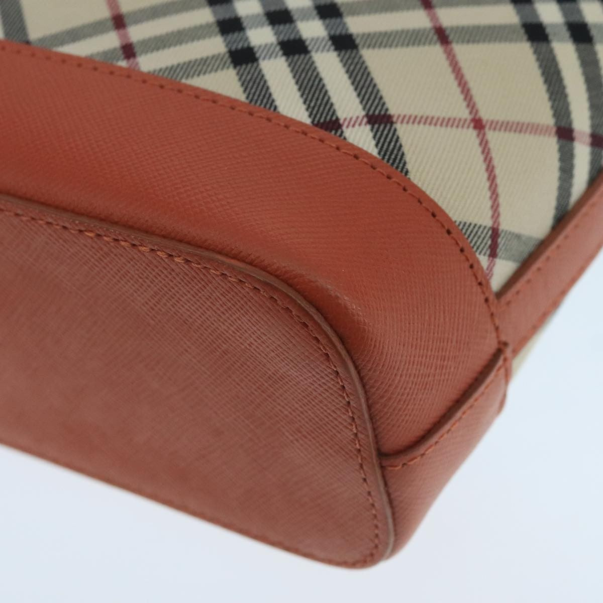 Burberry Nova Check Shoulder Bag Canvas And Leather Beige Canvas Shoulder Bag