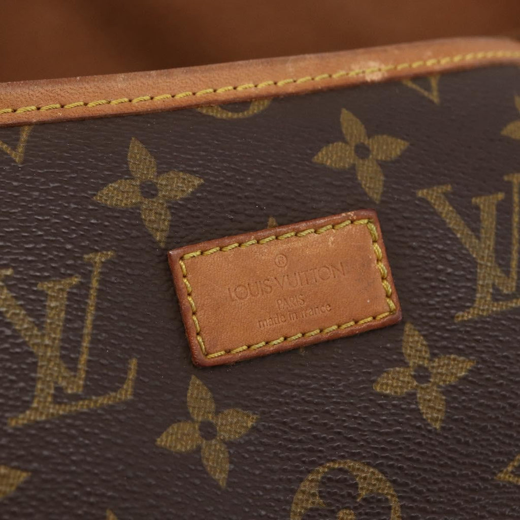 Louis Vuitton Saumur Handbag Monogram Canvas Brown Canvas Shoulder Bag