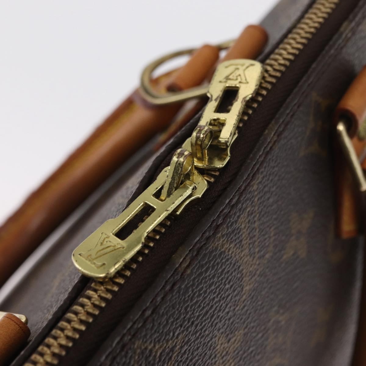 Louis Vuitton Alma Handbag Monogram Canvas Brown Canvas Handbag