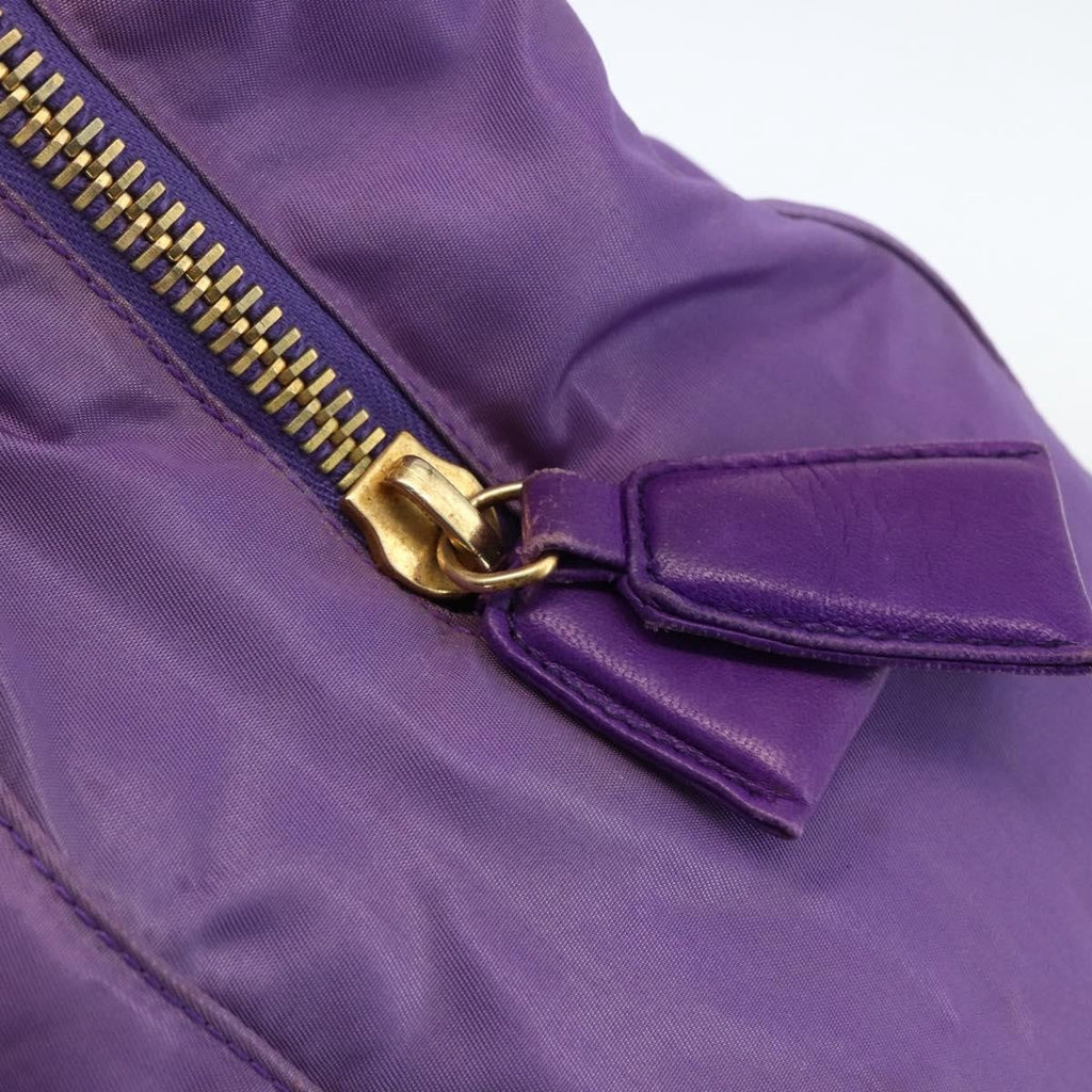 Prada Vintage Shoulder Bag Tessuto Purple Nylon Shoulder Bag Bag