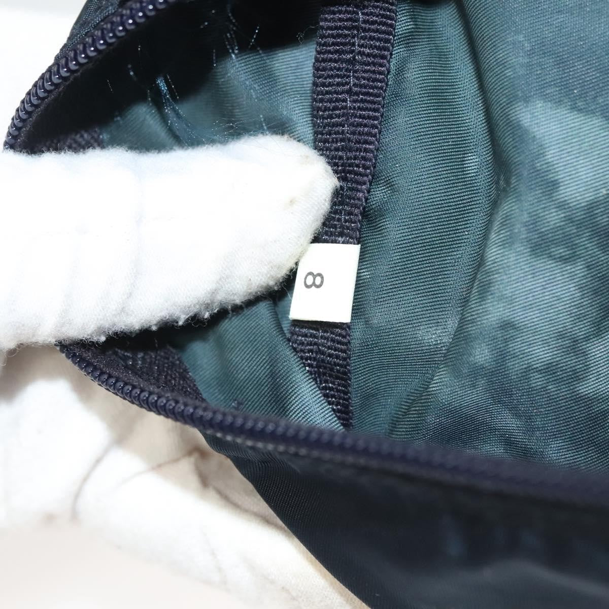 Prada Zip Around Toiletry Bag Tessuto Navy Nylon Clutche & Pouche Bag