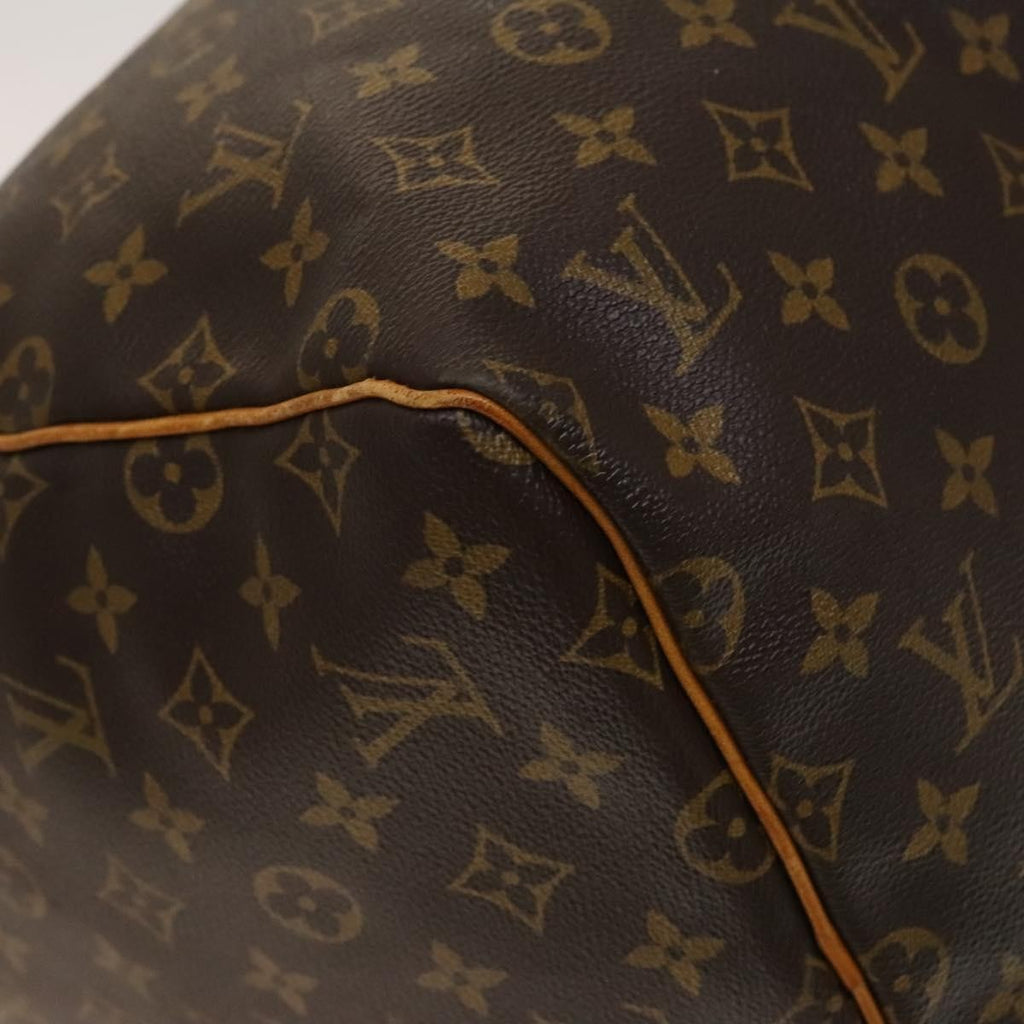 Louis Vuitton Keepall Bag Monogram Canvas Brown Canvas Travel Bag
