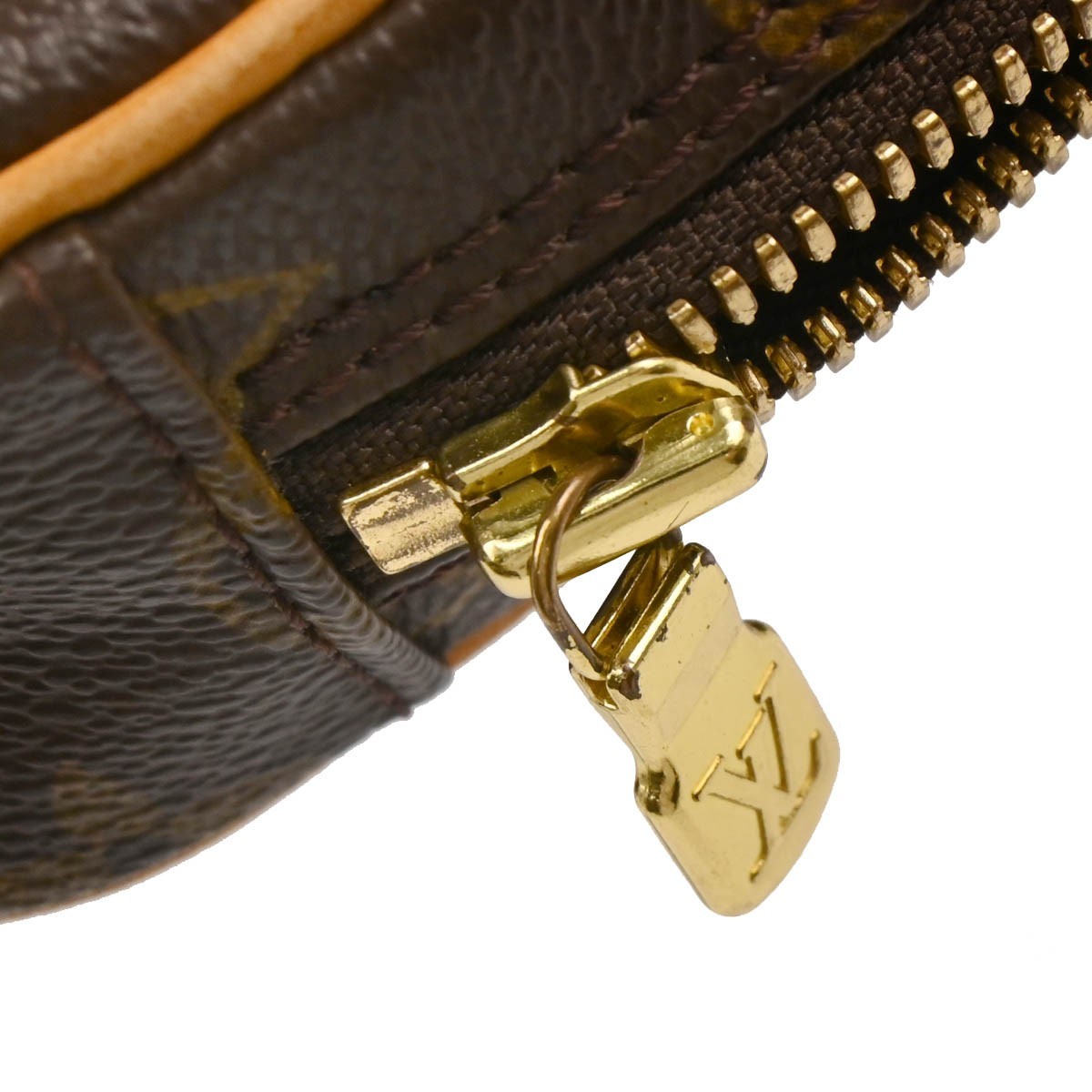 Louis Vuitton Pochette Gange Monogram Canvas Brown Canvas Clutche & Pouche Bag
