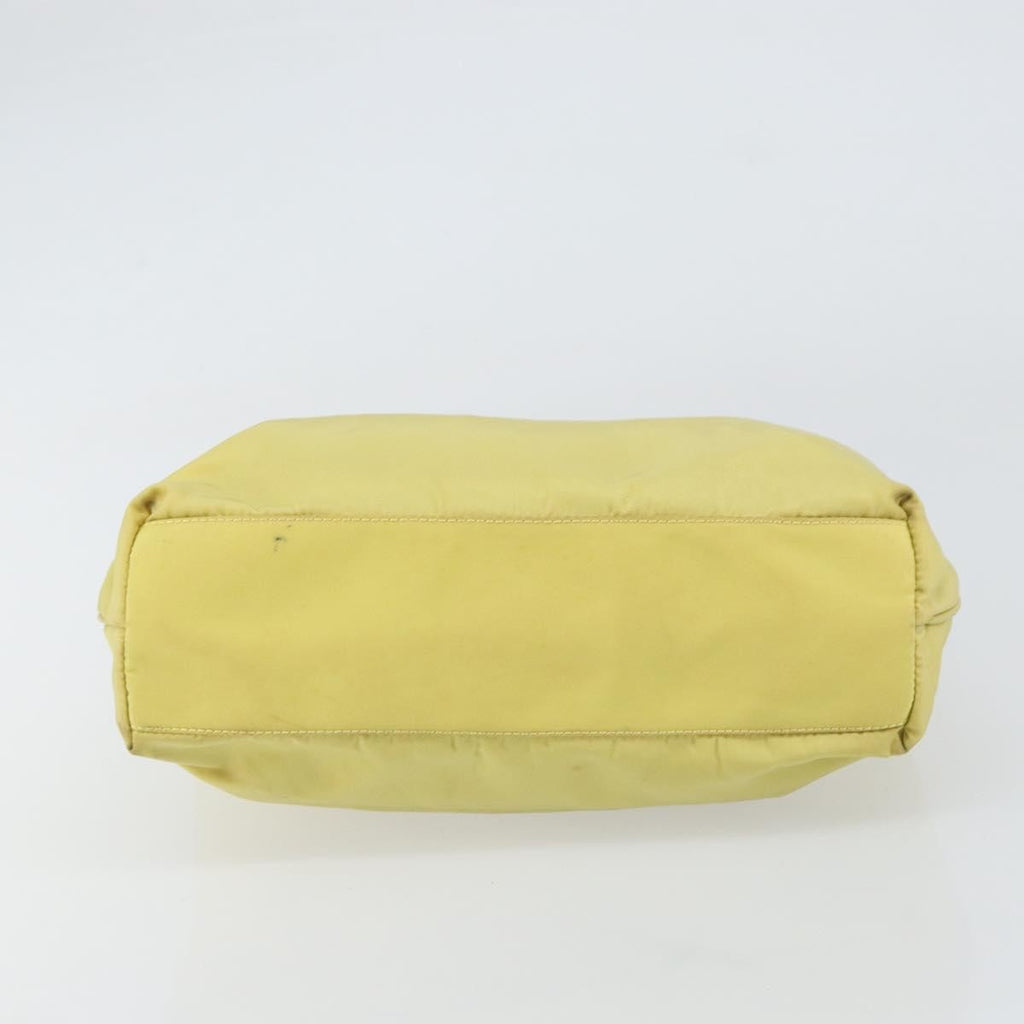 Prada Vintage Tote Nylon Yellow Nylon Tote Bag Bag
