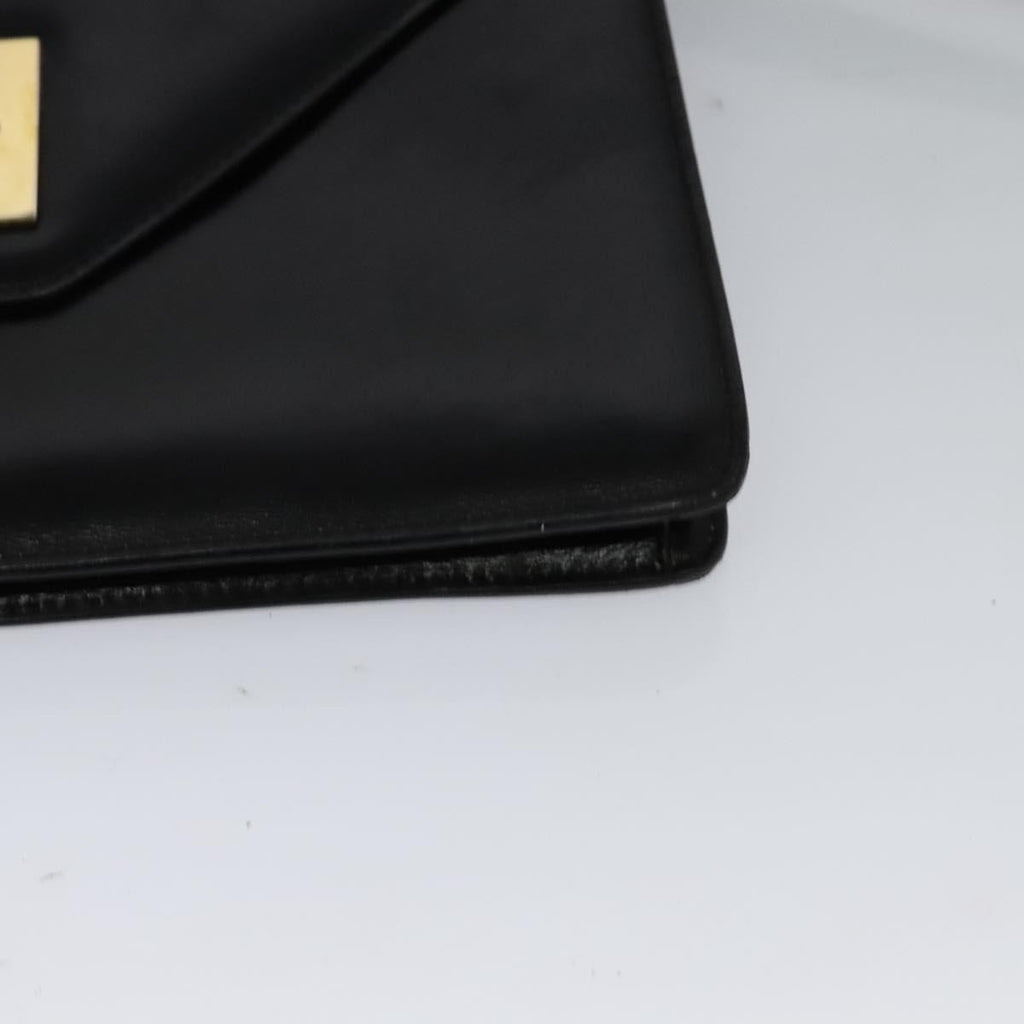 Celine Envelope Shoulder Bag Leather Black Leather Shoulder Bag Bag
