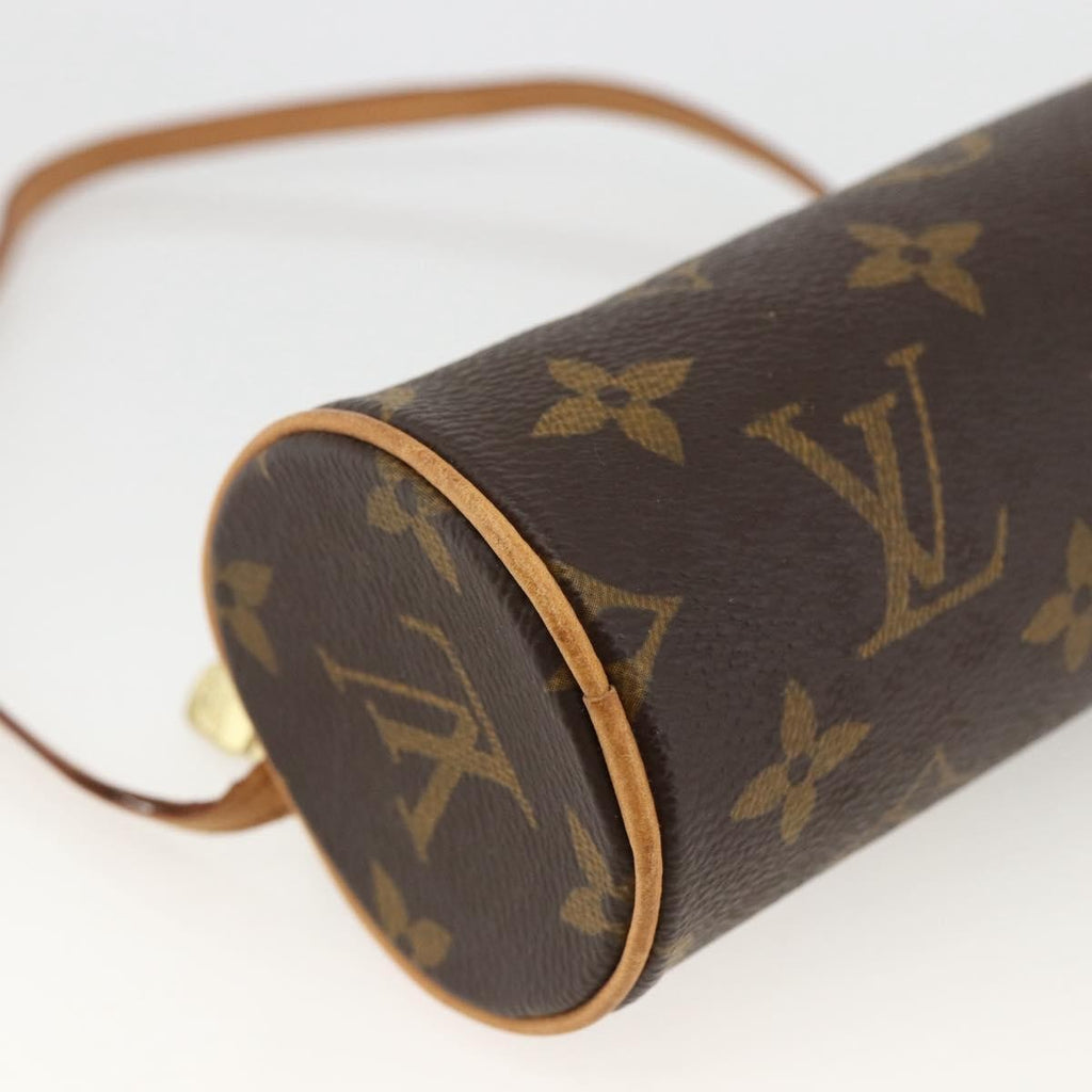 Louis Vuitton Papillon Pochette Monogram Canvas Brown Canvas Clutche & Pouche Bag